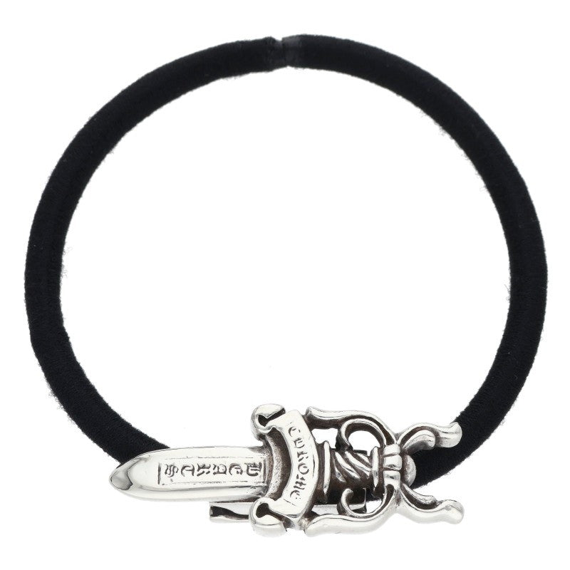 Chrome Hearts Dagger Concho Hair Band Silver/Black