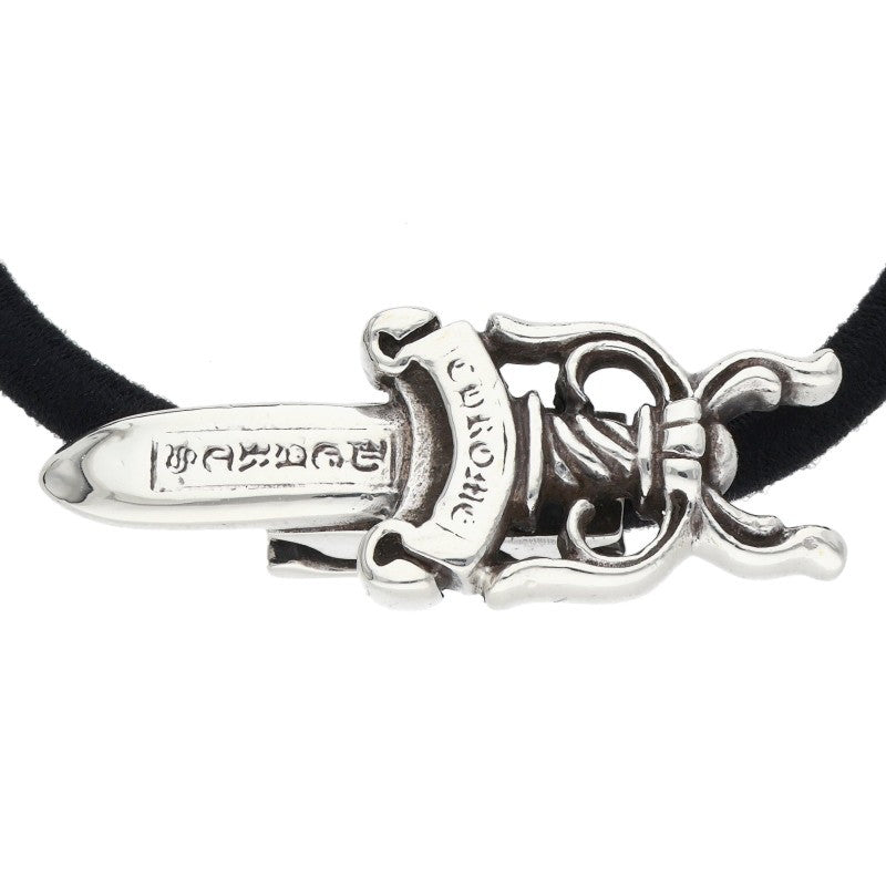 Chrome Hearts Dagger Concho Hair Band Silver/Black