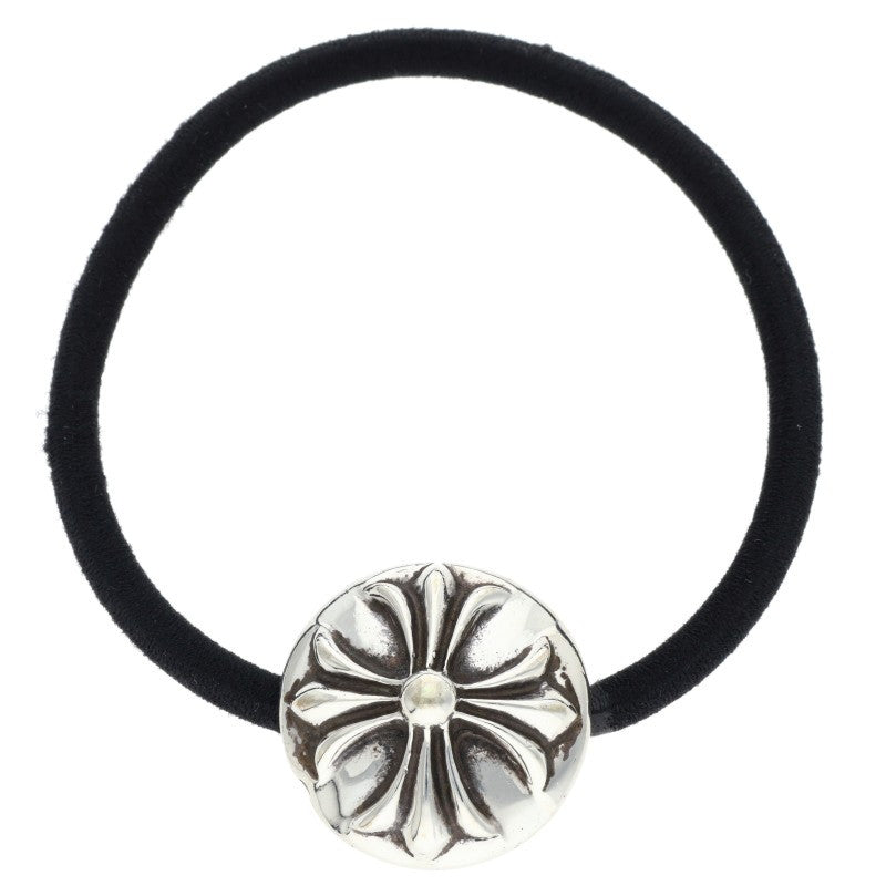 Chrome Hearts Silver Cross Ball Concho Hair Band