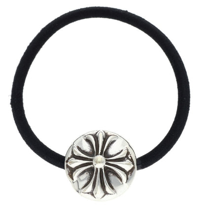 Chrome Hearts Silver Cross Ball Concho Hair Band
