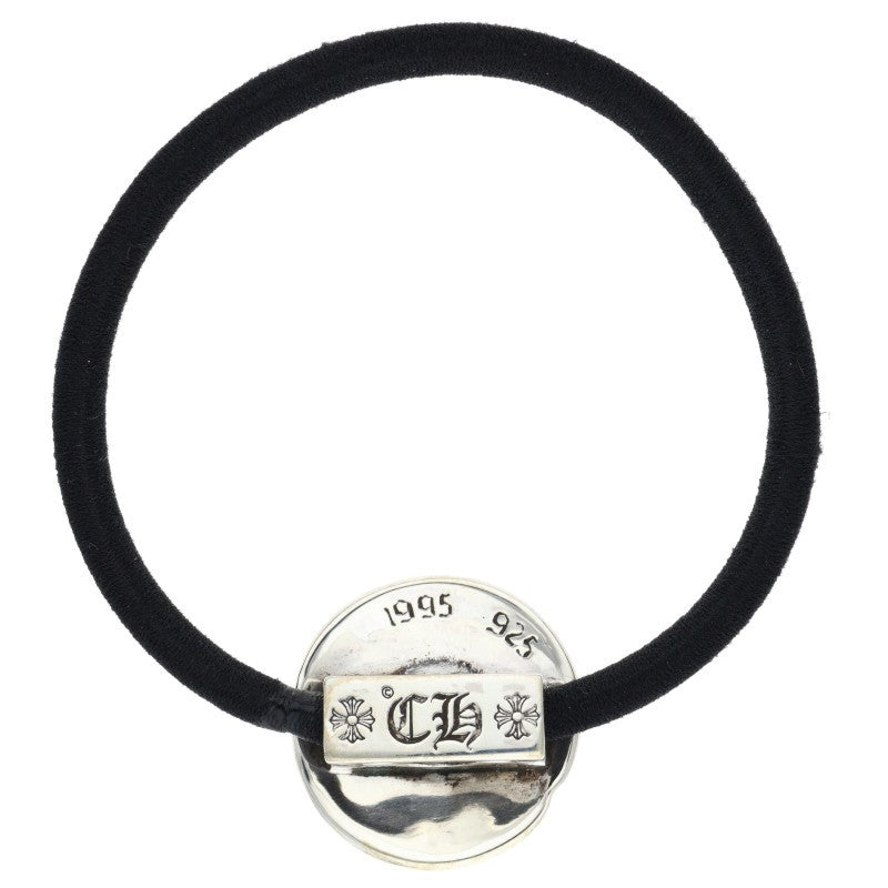 Chrome Hearts Silver Cross Ball Concho Hair Band
