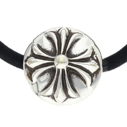 Chrome Hearts Silver Cross Ball Concho Hair Band