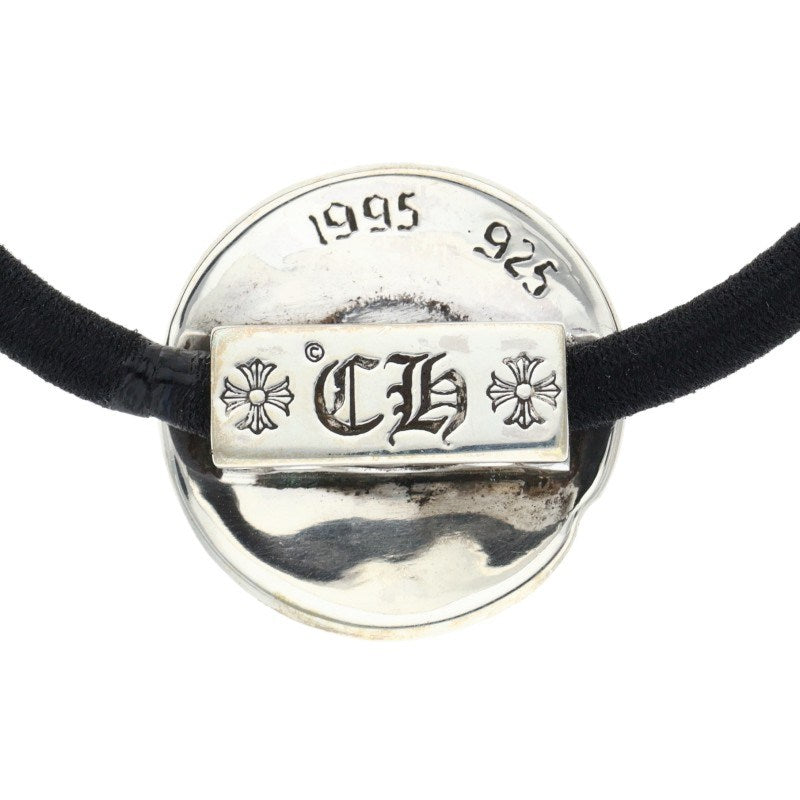 Chrome Hearts Silver Cross Ball Concho Hair Band