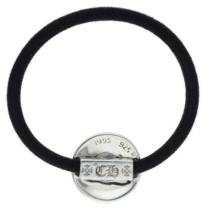 Chrome Hearts Cross Ball Concho Hair Band Silver/Black