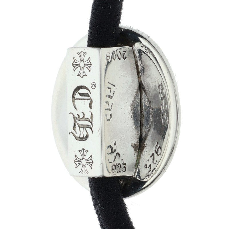 Chrome Hearts Cross Ball Concho Hair Band Silver/Black