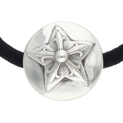 Chrome Hearts Silver Star Concho Hair Band