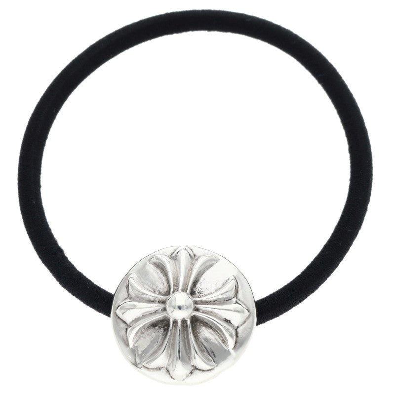 Chrome Hearts Silver Cross Ball Concho Hair Band