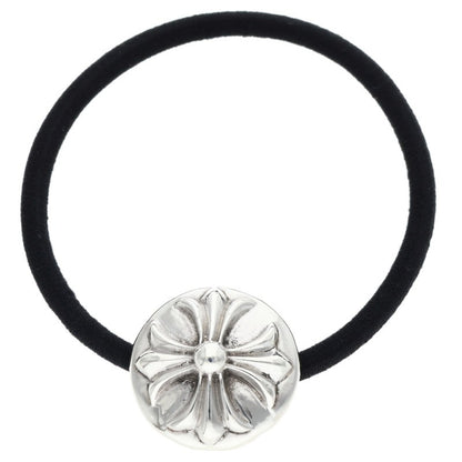 Chrome Hearts Silver Cross Ball Concho Hair Band