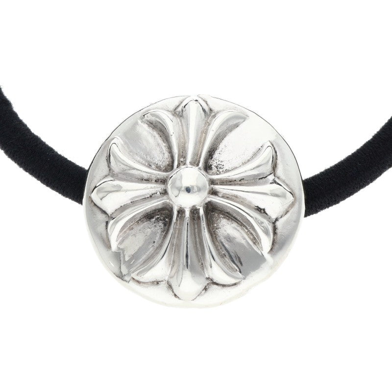 Chrome Hearts Silver Cross Ball Concho Hair Band