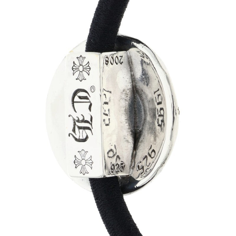 Chrome Hearts Silver Cross Ball Concho Hair Band