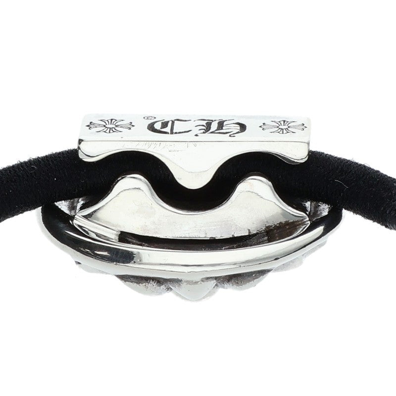 Chrome Hearts Silver Cross Ball Concho Hair Band