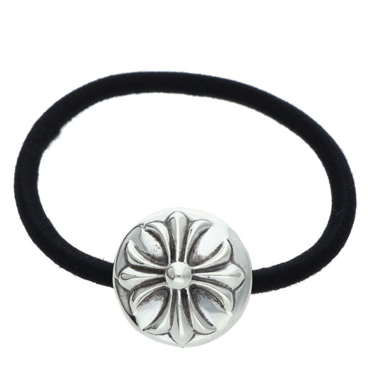 Chrome Hearts 925 Silver Cross Ball Button Hair Concho Multi
