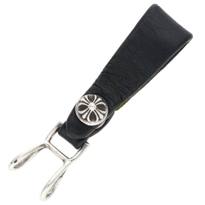 Chrome Hearts Cross Ball Leather Belt Loop Size ONE SIZE