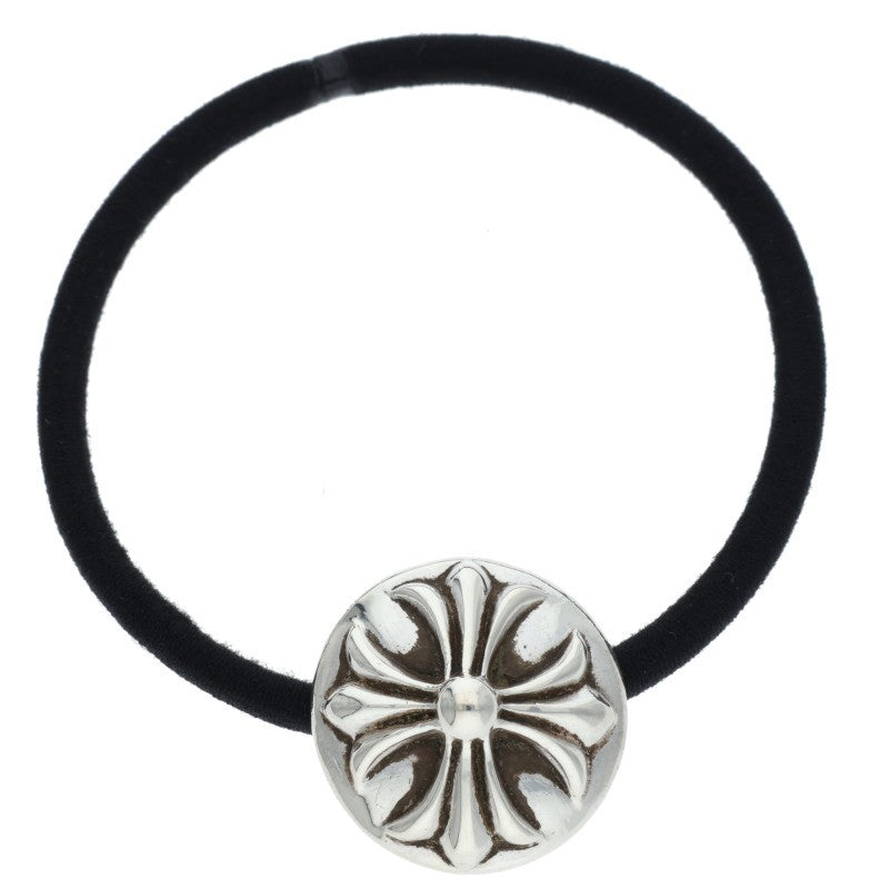 Chrome Hearts 925 Silver Cross Ball Button Hair Concho