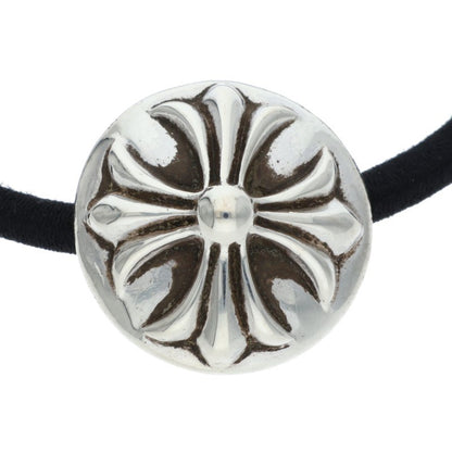 Chrome Hearts 925 Silver Cross Ball Button Hair Concho