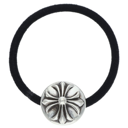 Chrome Hearts 925 Silver Cross Ball Button Hair Concho