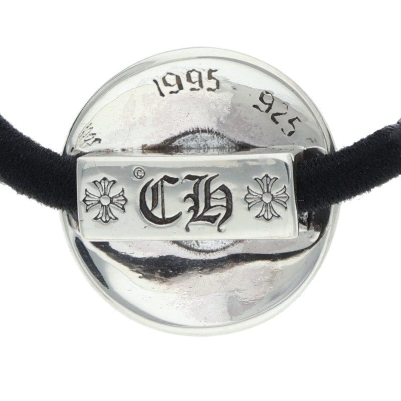 Chrome Hearts 925 Silver Cross Ball Button Hair Concho