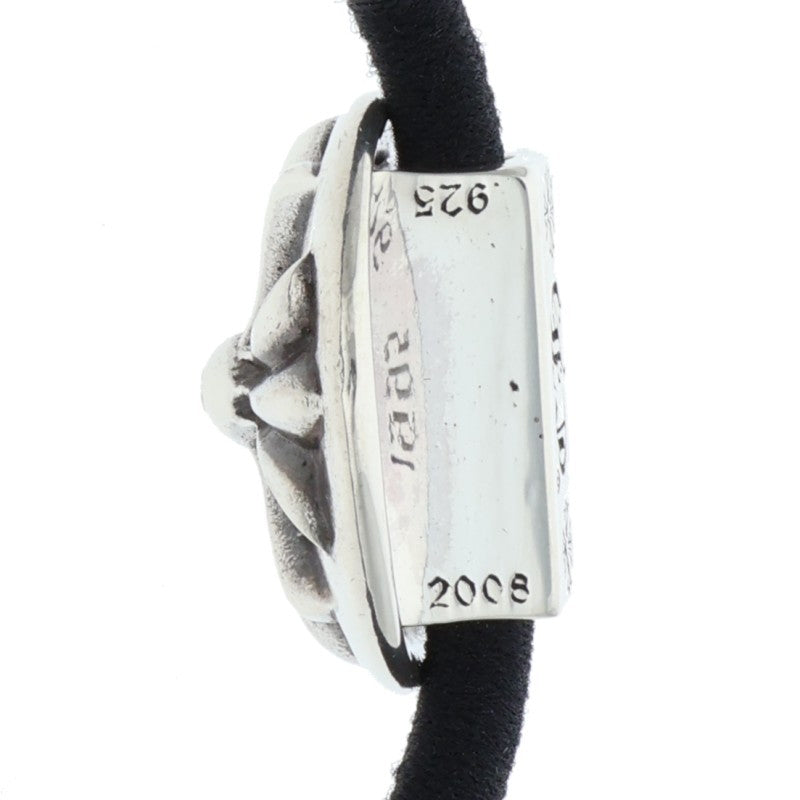 Chrome Hearts 925 Silver Cross Ball Button Hair Concho