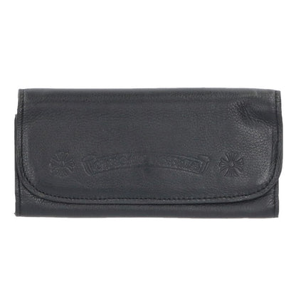 Chrome Hearts Leather Magnet Button Eyewear Size ONE Black