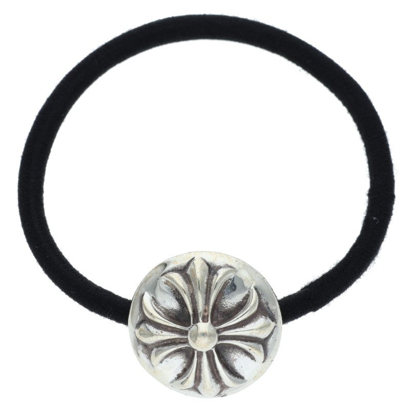 Chrome Hearts 925 Silver Cross Ball Button Hair Concho