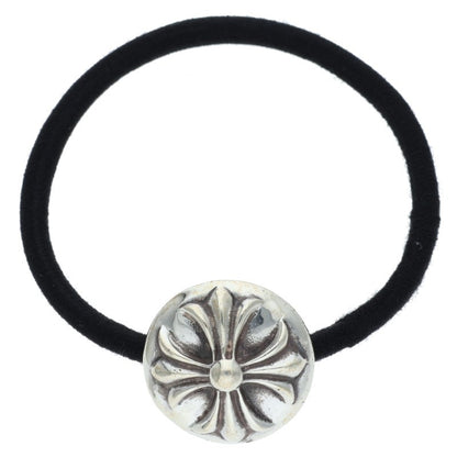 Chrome Hearts 925 Silver Cross Ball Button Hair Concho
