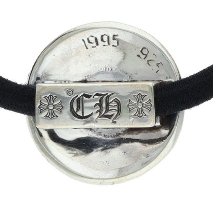 Chrome Hearts 925 Silver Cross Ball Button Hair Concho
