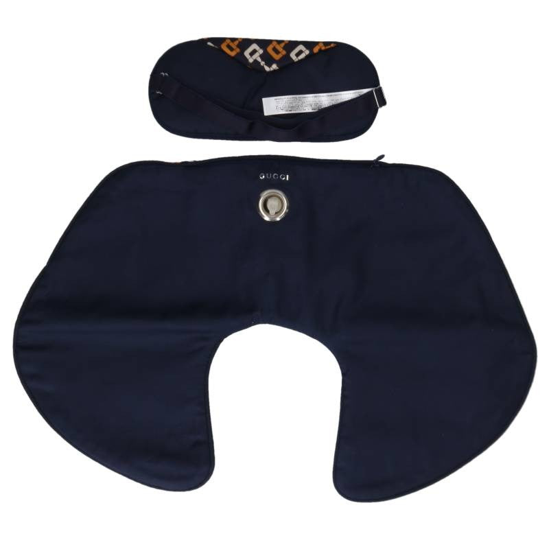 GUCCI Horsebit Mask & Pillow Travel Set Size ONE SIZE