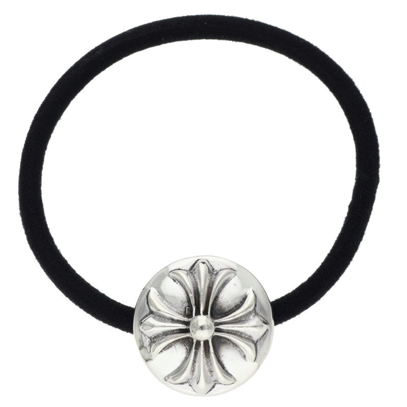 Chrome Hearts 925 Silver Cross Ball Button Hair Concho