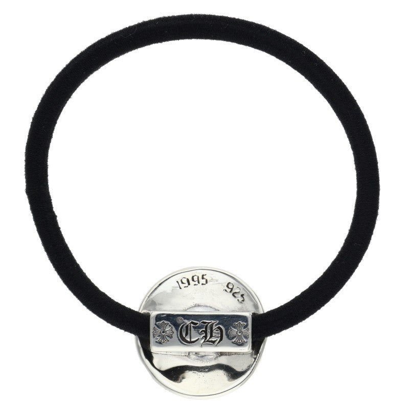 Chrome Hearts 925 Silver Cross Ball Button Hair Concho