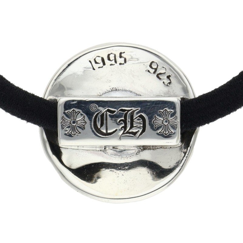 Chrome Hearts 925 Silver Cross Ball Button Hair Concho