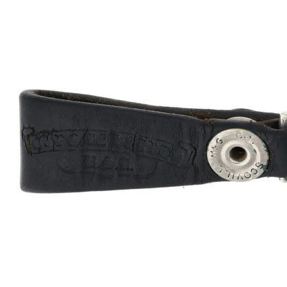 Chrome Hearts Cross Ball Button Leather Belt Size ONE SIZE