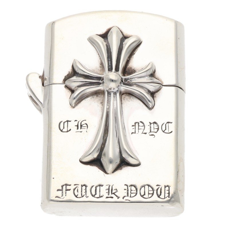 Chrome Hearts NYC Limited Small CH Cross Zippo