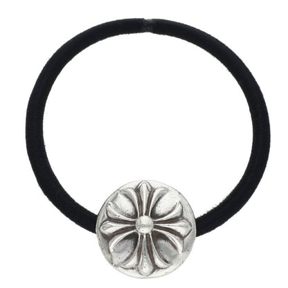 Chrome Hearts Cross Ball Button Concho Hairband Silver