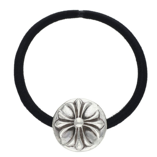 Chrome Hearts Cross Ball Button Concho Hairband Silver