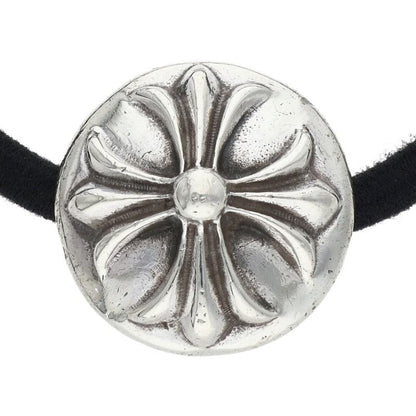 Chrome Hearts Cross Ball Button Concho Hairband Silver