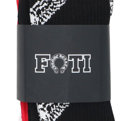 Chrome Hearts SOCKS FOTI 3PK Foti Embroidered Size ONE SIZE