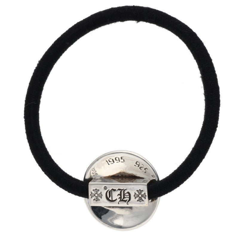 Chrome Hearts Cross Ball Button Concho Hairband Silver Black