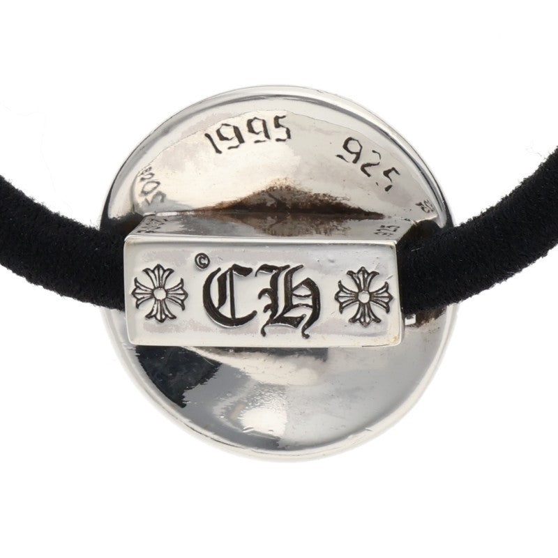 Chrome Hearts Cross Ball Button Concho Hairband Silver Black