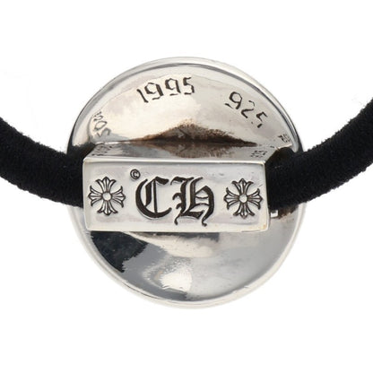 Chrome Hearts Cross Ball Button Concho Hairband Silver Black