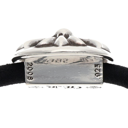 Chrome Hearts Cross Ball Button Concho Hairband Silver Black
