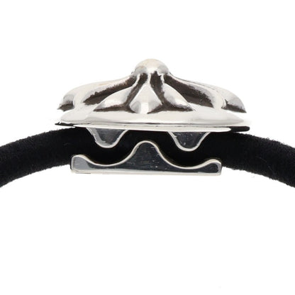 Chrome Hearts Cross Ball Button Concho Hairband Silver Black
