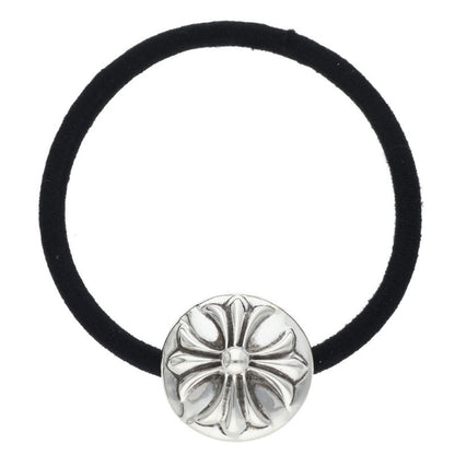 Chrome Hearts Cross Ball Button Concho Hairband Silver Multi