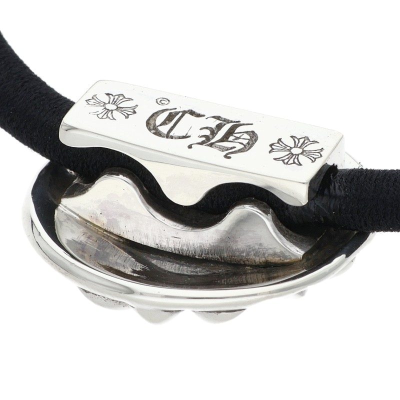 Chrome Hearts Cross Ball Button Concho Hairband Silver Multi