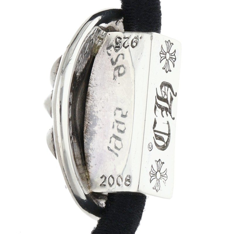 Chrome Hearts Cross Ball Button Concho Hairband Silver Multi