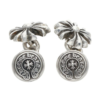 Chrome Hearts CH Plus Silver Cufflinks Pair