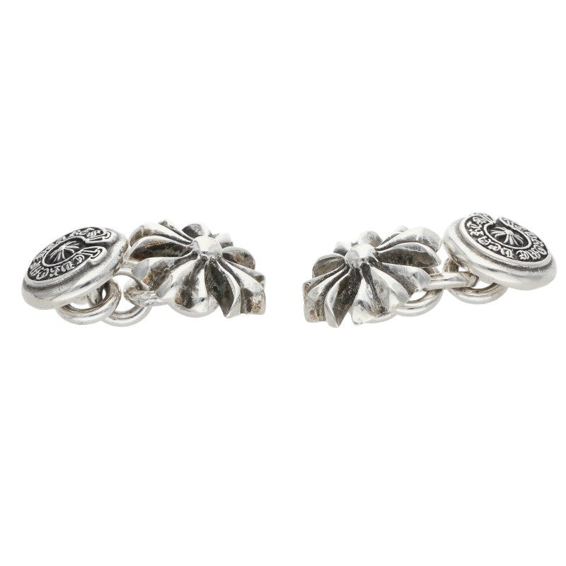 Chrome Hearts CH Plus Silver Cufflinks Pair