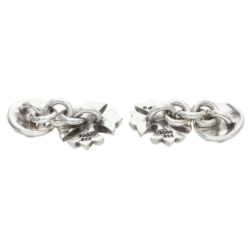 Chrome Hearts CH Plus Silver Cufflinks Pair