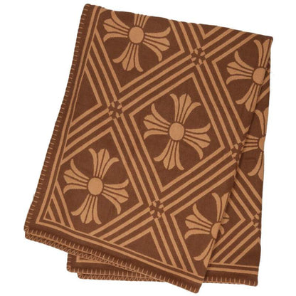 Chrome Hearts CH Plus All-Over Pattern Cashmere Blanket