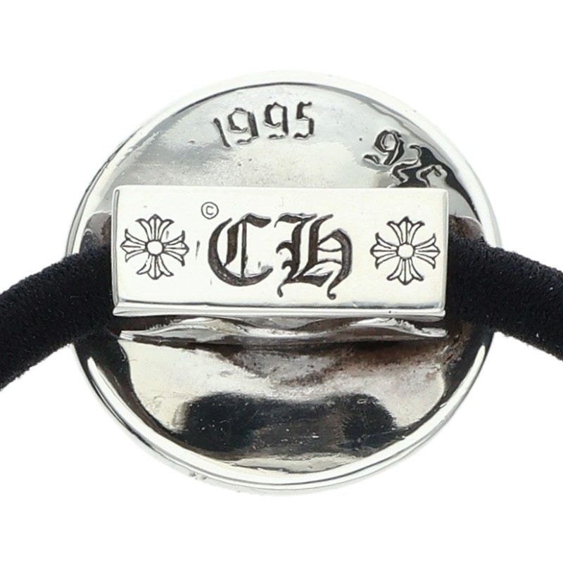 Chrome Hearts Cross Ball Button Concho Hairband Silver
