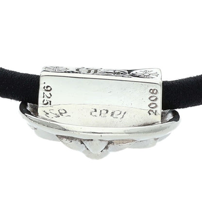 Chrome Hearts Cross Ball Button Concho Hairband Silver